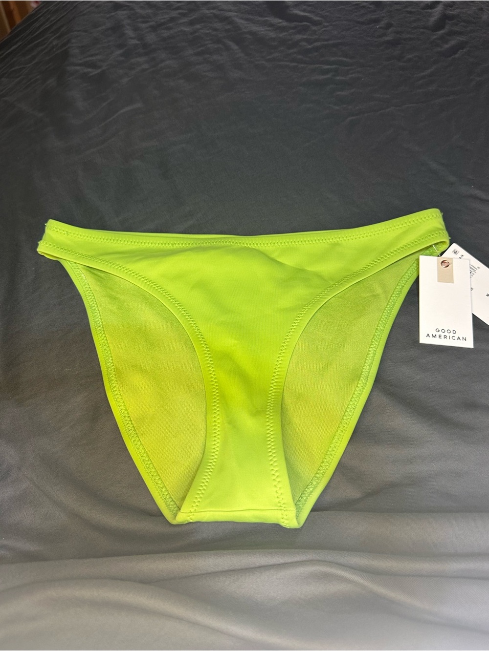 Good American NWT Compression Better Bikini Bottom Cheeky Medium Lime